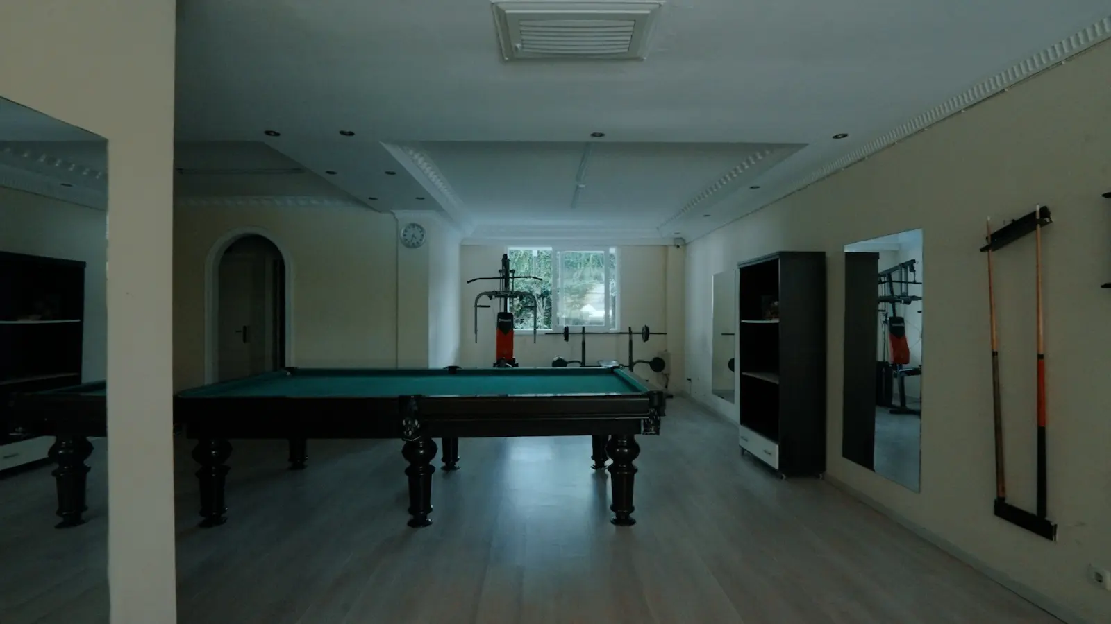Gym area